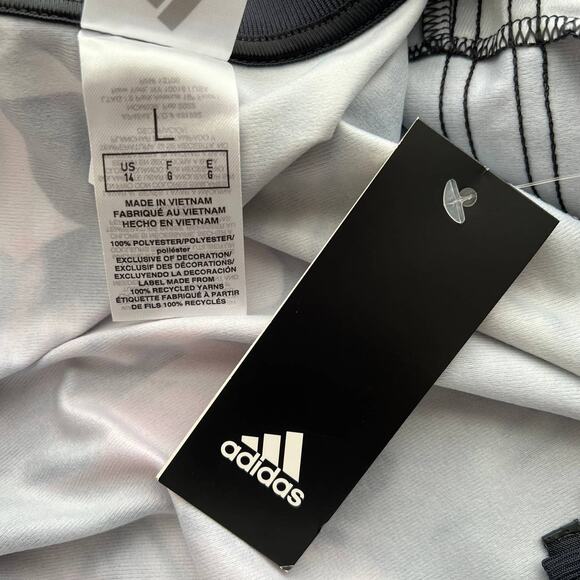 Adidas Multicolor Long Sleeve Tricot Jacket, Girls L(14) - Picture 5 of 9